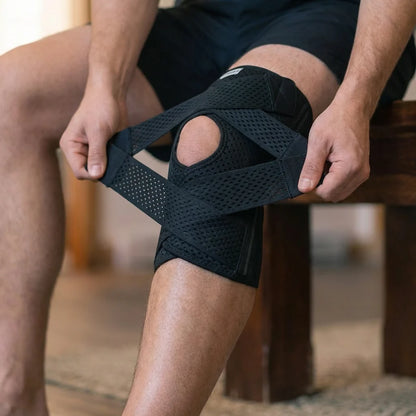 Steel Stabilizing Knee Brace