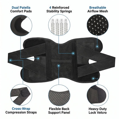 Steel Stabilizing Knee Brace